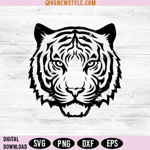 Tiger head Svg