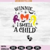 Winnie I Smell A Child Svg Files