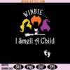 Winnie I Smell a Child SVG Silhouette