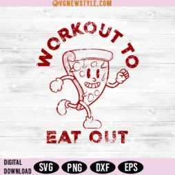 Workout to Eat Out SVG