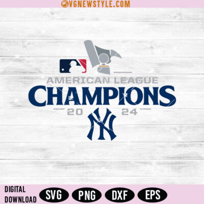 Yankees ALCS Champions Svg