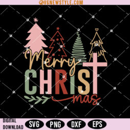 Christian Christmas Svg