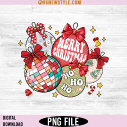 Christmas Coquette Bow Png File