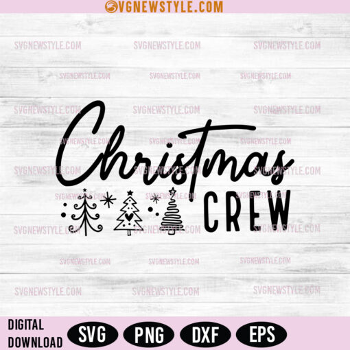 Christmas Crew SVG PNG