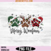 Merry Woofmas PNG File