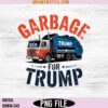 Garbage for Trump 2024 Patriotic PNG