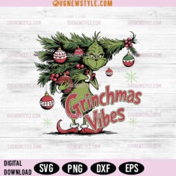 Grinchmas Vibes Png File