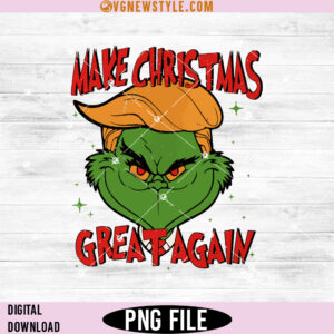 Make christmas great again Png, Trump christmas Png, Instant Download