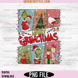 Funny Merry Grinchmas Png