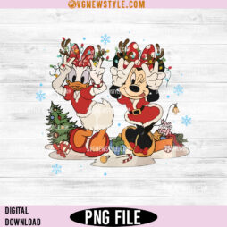 Minnie Daisy Christmas Png