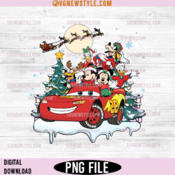 Mouse and Friends Christmas Png File