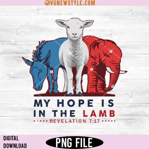 My Hope is in the Lamb Png