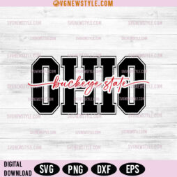 Ohio State Buckeyes SVG