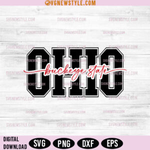 Ohio State Buckeyes SVG - Collegiate Logo Vector