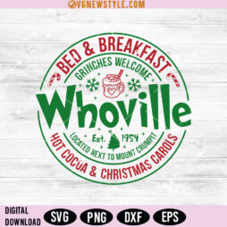 Whoville Bed And Breakfast Svg