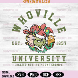 Whoville University Est 1957 Svg