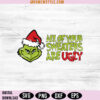 Ugly Sweater Grinch SVG