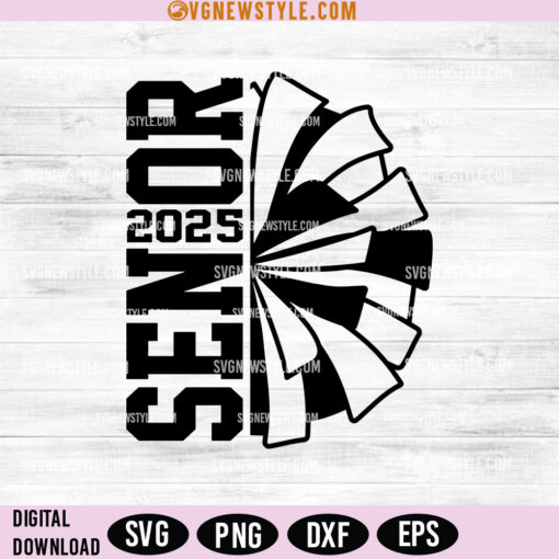 Cheer Senior 2025 Svg Png