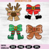 Christmas Bow SVG Bundle