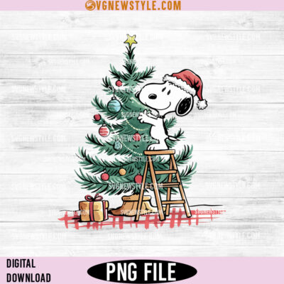 Christmas Snoopy Png – Adorable Holiday Design for Crafts & Gifts 4 Christmas Snoopy Png