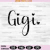 Gigi SVG