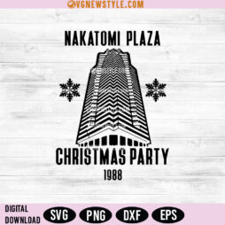 Nakatomi Plaza Christmas Party Svg Png