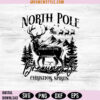 North Pole Brewing Co Christmas Spirits Svg