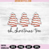 Oh Christmas Tree Cake Svg