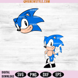 Sonic the Hedgehog SVG Bundle