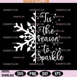 Tis The Season to Sparkle Svg Png