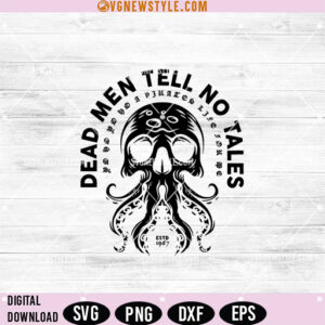 Vintage Pirates of the Caribbean SVG