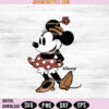 Disney Classic Minnie Mouse Pose Svg