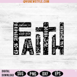 Faith Svg Cut File Cricut