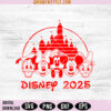 2025 Disney Trip SVG