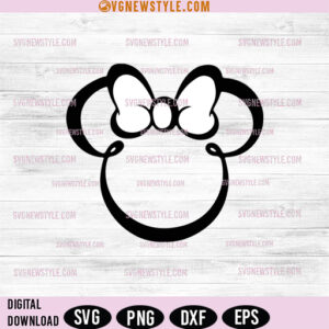 Mouse head silhouette SVG