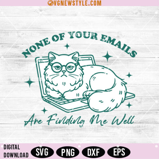 None of Your Emails SVG