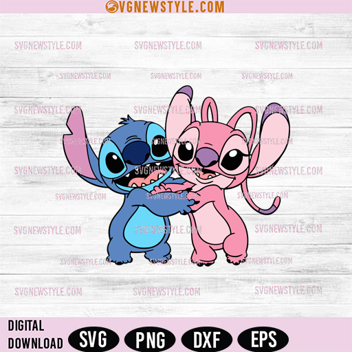 Disney Stitch Love SVG – Cute and Creative Digital Download 1 Disney Stitch Love SVG