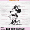 Vintage Minnie Mouse SVG – Classic Disney Charm for Cricut & Silhouette 3 Vintage Minnie Mouse SVG