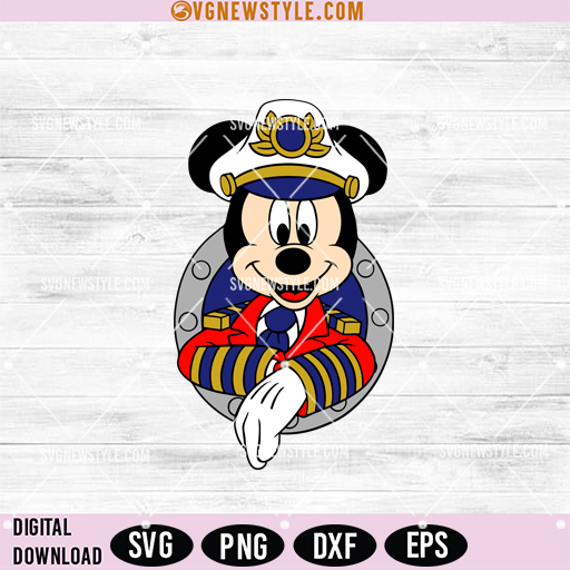 Mickey Mouse Cruise Ship SVG Png, Disney Mouse Cruise SVG, Cricut and Silhouette 1 Mickey Mouse Cruise Ship SVG Png