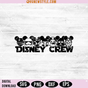 Disney Crew Svg