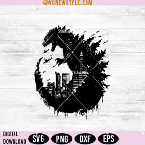 Godzilla Figure Svg