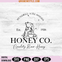 Honey Co Bear Svg Png