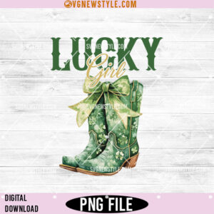 St Patrick's Day Cowboy Boots Png