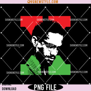 Malcolm X SVG