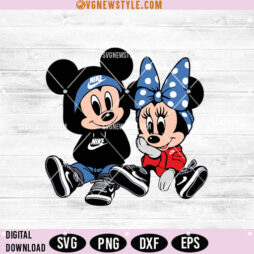 Mickey Minnie ears SVG