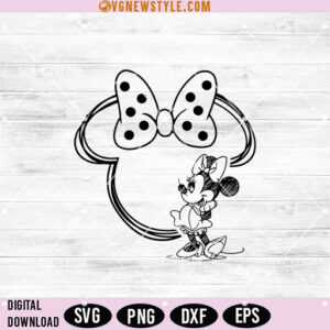 Minnie Mouse Friends SVG, Disney Minnie & Friends SVG, Digital Download