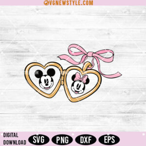 Valentine Heart Locket Svg