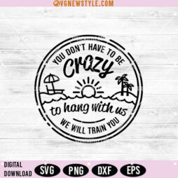 Crazy Friendship SVG