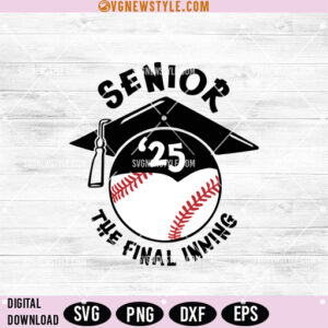 Baseball Senior Night Svg