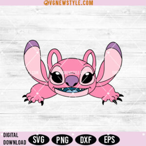 Angel Wings SVG, Stitch Couple Svg, Png for Cricut & Silhouette